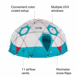Mountain Hardwear Space Station Tent: 15 Person 4 Season -Mountain Hardwear Shop ALPRD D13