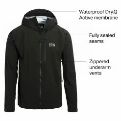 Mountain Hardwear Stretch Ozonic Jacket Men's -Mountain Hardwear Shop BKSAG D20