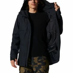 Mountain Hardwear Cloud Bank GORE TEX LT Insulated Jacket Men's -Mountain Hardwear Shop BLA D4 3