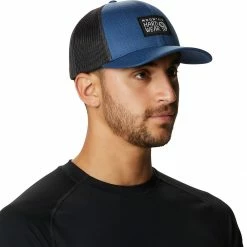Mountain Hardwear MHW Logo Trucker Hat -Mountain Hardwear Shop BLUHOR D3
