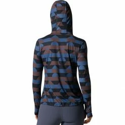 Mountain Hardwear Crater Lake Long Sleeve Hoodie Women's -Mountain Hardwear Shop BLUQUA D1