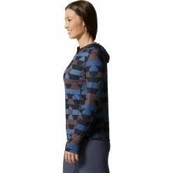 Mountain Hardwear Crater Lake Long Sleeve Hoodie Women's -Mountain Hardwear Shop BLUQUA D2
