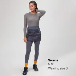 Mountain Hardwear Trekkin Insulated Mini Skirt Women's -Mountain Hardwear Shop BLUSLA D4 4