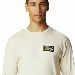 Mountain Hardwear Classic Logo Long Sleeve T Shirt Men's -Mountain Hardwear Shop COT D1 1