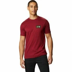 Mountain Hardwear Classic Logo Short Sleeve T Shirt Men's -Mountain Hardwear Shop DESRED 7