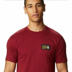 Mountain Hardwear Classic Logo Short Sleeve T Shirt Men's -Mountain Hardwear Shop DESRED D1 6