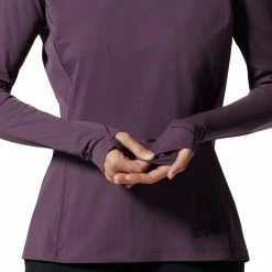 Mountain Hardwear Mountain Stretch Long Sleeve Hooded Top Women's -Mountain Hardwear Shop DUSPUR D4 5