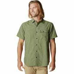 Mountain Hardwear Greenstone Short Sleeve Shirt Men's -Mountain Hardwear Shop FIMTDAPL