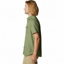 Mountain Hardwear Greenstone Short Sleeve Shirt Men's -Mountain Hardwear Shop FIMTDAPL D1