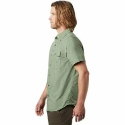 Mountain Hardwear Greenstone Short Sleeve Shirt Men's -Mountain Hardwear Shop FISCDOPR D4