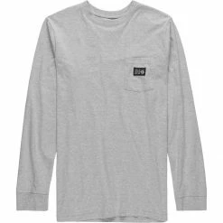 Mountain Hardwear Logo Label Long Sleeve Pocket T Shirt Men's