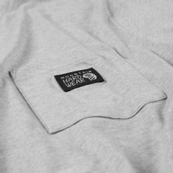 Mountain Hardwear Logo Label Long Sleeve Pocket T Shirt Men's -Mountain Hardwear Shop HARGREHEA D1 3