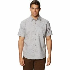 Mountain Hardwear Big Cottonwood Short Sleeve Shirt Men's -Mountain Hardwear Shop LIGDUN