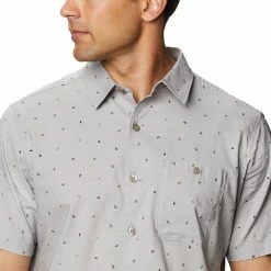 Mountain Hardwear Big Cottonwood Short Sleeve Shirt Men's -Mountain Hardwear Shop LIGDUN D3