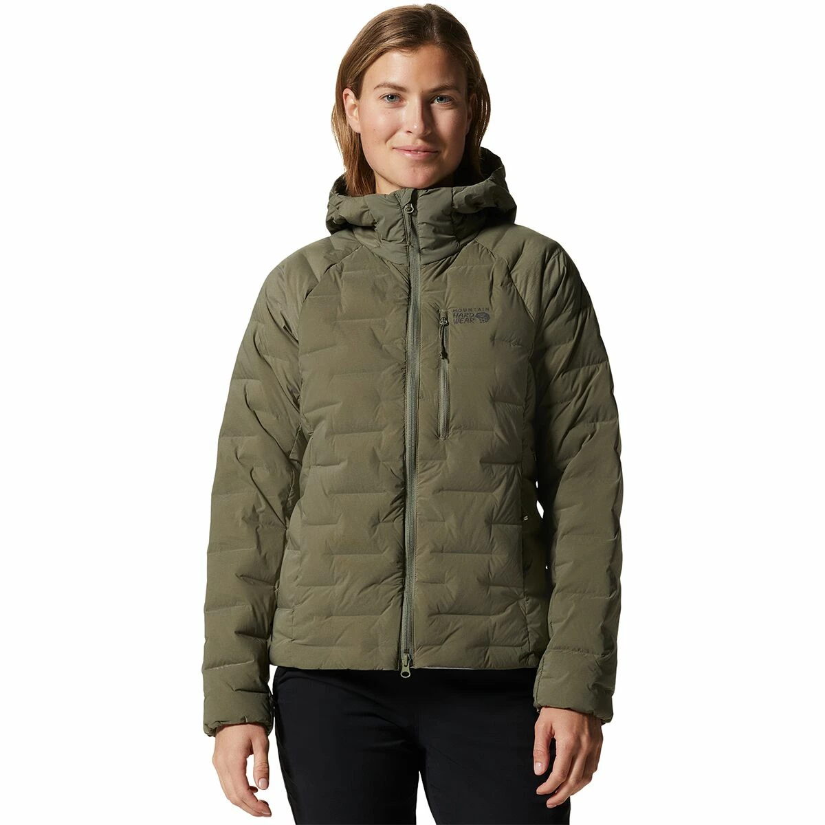 Mountain Hardwear Stretchdown Hooded Jacket Women's 12 Mountain Hardwear Stretchdown Hooded Jacket Women's - Image 10