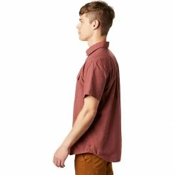 Mountain Hardwear Greenstone Short Sleeve Shirt Men's -Mountain Hardwear Shop WAROSCDOPR D3