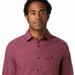 Mountain Hardwear Greenstone Long Sleeve Shirt Men's -Mountain Hardwear Shop WAROSCDOPR D8