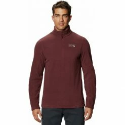 Mountain Hardwear Microchill 2.0 Zip Fleece Pullover Men's -Mountain Hardwear Shop WASRAI 8
