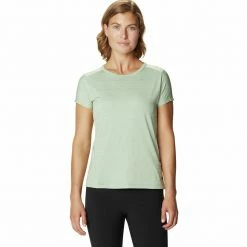 Mountain Hardwear Mighty Stripe Short Sleeve T Shirt Women's