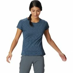 Mountain Hardwear Mighty Stripe Short Sleeve T Shirt Women's -Mountain Hardwear Shop ZIN 9